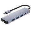 5 in 1 Type-C PD QC HDMI USB3.0 HUB Docking Station