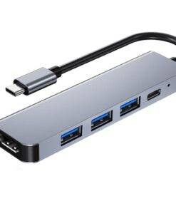 5 in 1 Type-C PD QC HDMI USB3.0 HUB Docking Station