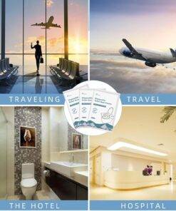 50pcs Disposable Toilet Seat Cover, Flushable