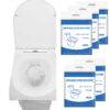 50pcs Disposable Toilet Seat Cover, Flushable