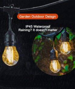 5M 10LED Bulbs Festoon String Lights