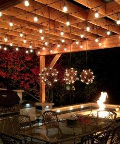 5M 10LED Bulbs Festoon String Lights