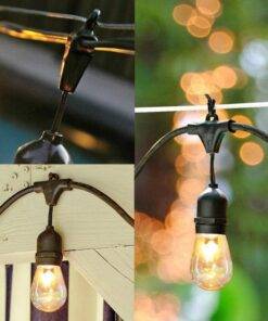 5M 10LED Bulbs Festoon String Lights