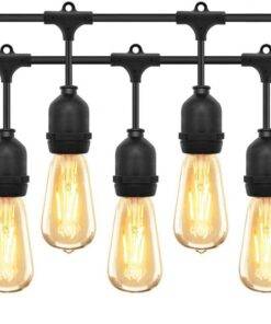 5M 10LED Bulbs Festoon String Lights