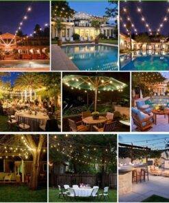 5M 10LED Bulbs Festoon String Lights