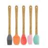 5Pcs Multicolour Bamboo Cookie Pastry Scraper Baking Tools