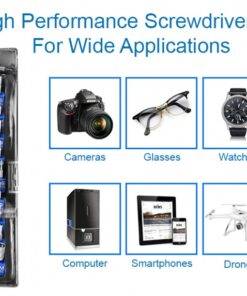 60 in 1 Professional Screwdriver Repair Tools Kit Set with 56 Flexible Shaft Extension