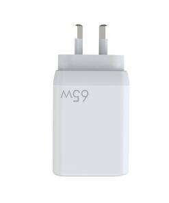 65W GaN Dual Type-C USB-C Wall Charger Adapter