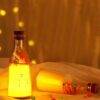 7 Colours Message Wishing Milk Drift Bottle LED Night Light Bedside Lamp