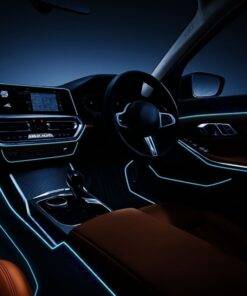 7M Car Interior Music Flashing EL LED Atmosphere Neon Strip