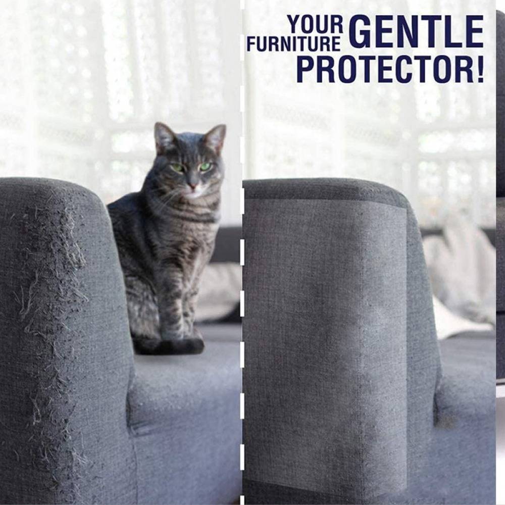 8PCs Cat Scratching Guard Sofa Couch Furniture Protection