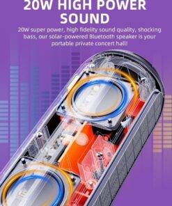 ABFOCE Outdoor Magnetic Bluetooth Speaker