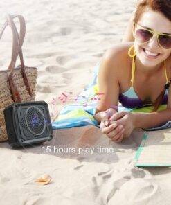ABFOCE Outdoor Waterproof Mini Solar Bluetooth Speaker
