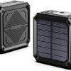 ABFOCE Outdoor Waterproof Mini Solar Bluetooth Speaker
