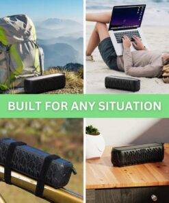 ABFOCE Outdoor Waterproof Solar Bluetooth Speaker