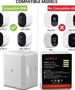 Arlo Pro 3 / Pro 4 Ultra / Ultra 2 Rechargeable Battery