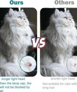 Automatic Cat Toys LED Laser Light Charging Collar