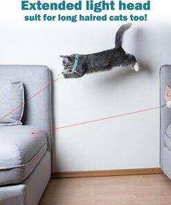 Automatic Cat Toys LED Laser Light Charging Collar