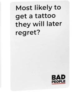 BAD PEOPLE Party Game Board Games Night with Friends