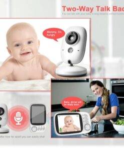 Baby Monitor 2.4G Wireless 3.2 inch screen
