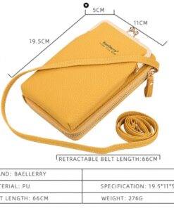 Baellerry Small Crossbody Phone Bag for Women