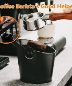 Barista-Grade Espresso Knock Box & Tamper Mat Set