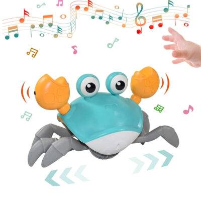 Birthday Gift Crawling Crab Baby Toy Infant Tummy Time