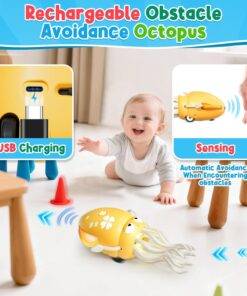 Birthday Gift Dancing Squid Baby Toy Infant Tummy Time