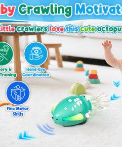 Birthday Gift Dancing Squid Baby Toy Infant Tummy Time