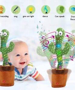 Birthday Gift Dancing and Singing Cactus Toy