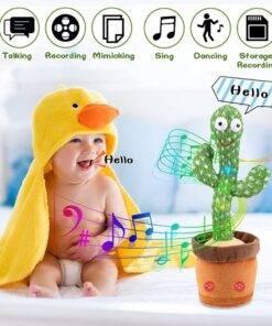 Birthday Gift Dancing and Singing Cactus Toy