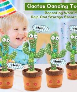 Birthday Gift Dancing and Singing Cactus Toy