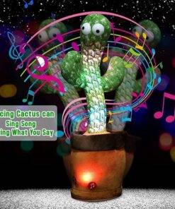 Birthday Gift Dancing and Singing Cactus Toy