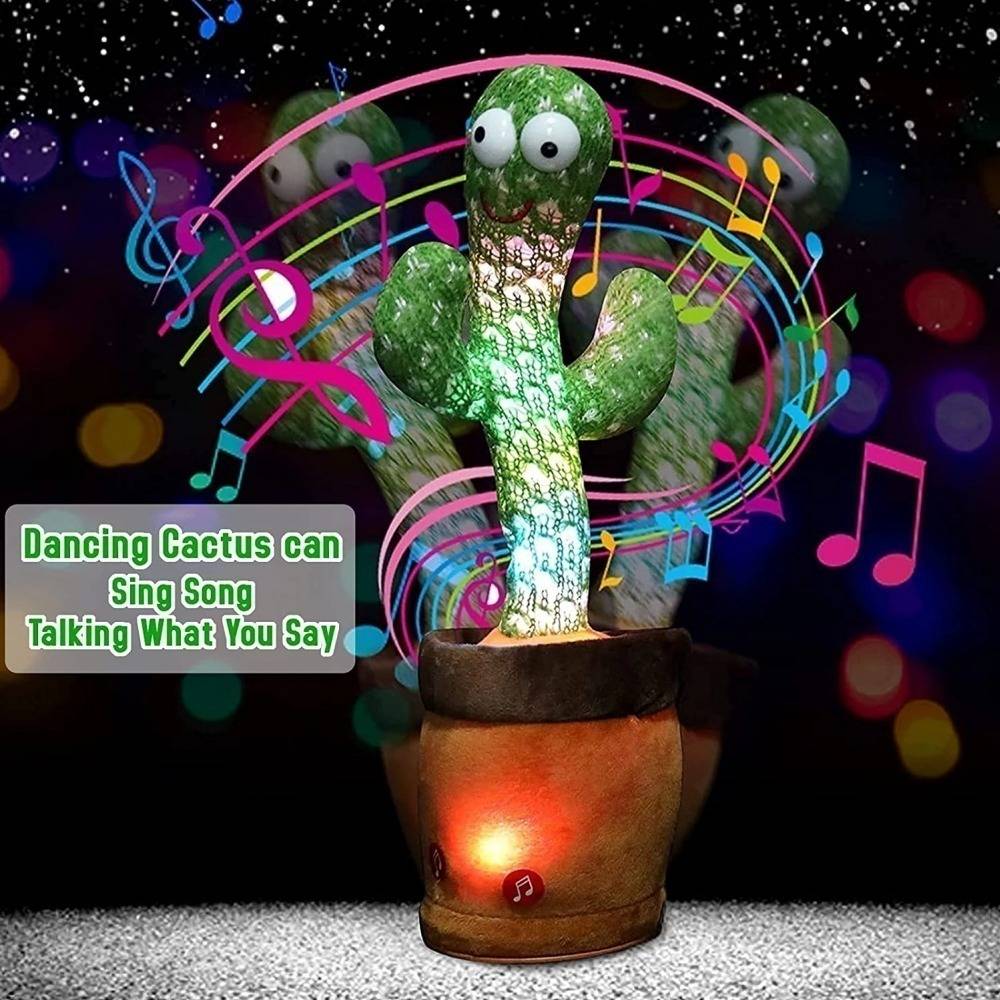 Birthday Gift Dancing and Singing Cactus Toy