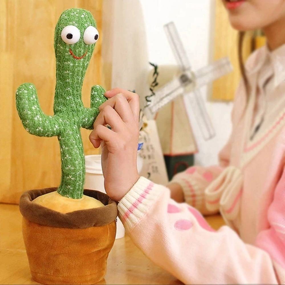 Birthday Gift Dancing and Singing Cactus Toy