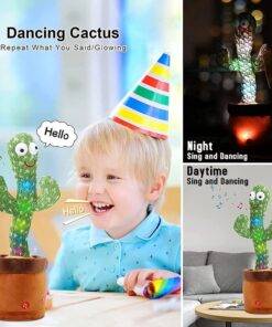 Birthday Gift Dancing and Singing Cactus Toy