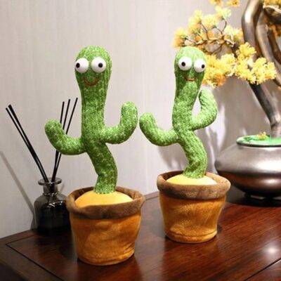 Birthday Gift Dancing and Singing Cactus Toy
