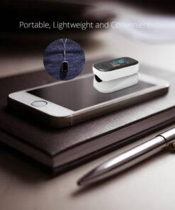 Boxym Yonker Medical Portable Finger Pulse Oximeter Blood oxygen Heart Rate