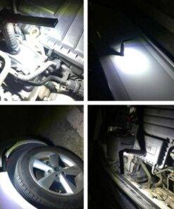 COB LED Torch USB Rechargeable Multi-Function Folding Work Light