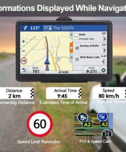 Car GPS Navigation System with Free Map Updates for RVs Truck