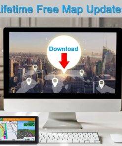 Car GPS Navigation System with Free Map Updates for RVs Truck