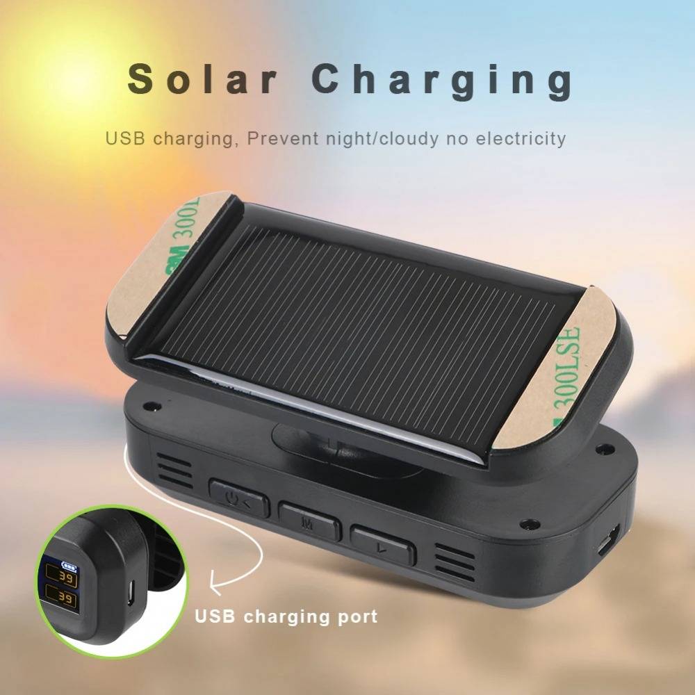 Car Solar Tyre Pressure Monitoring System Vehicle TPMS