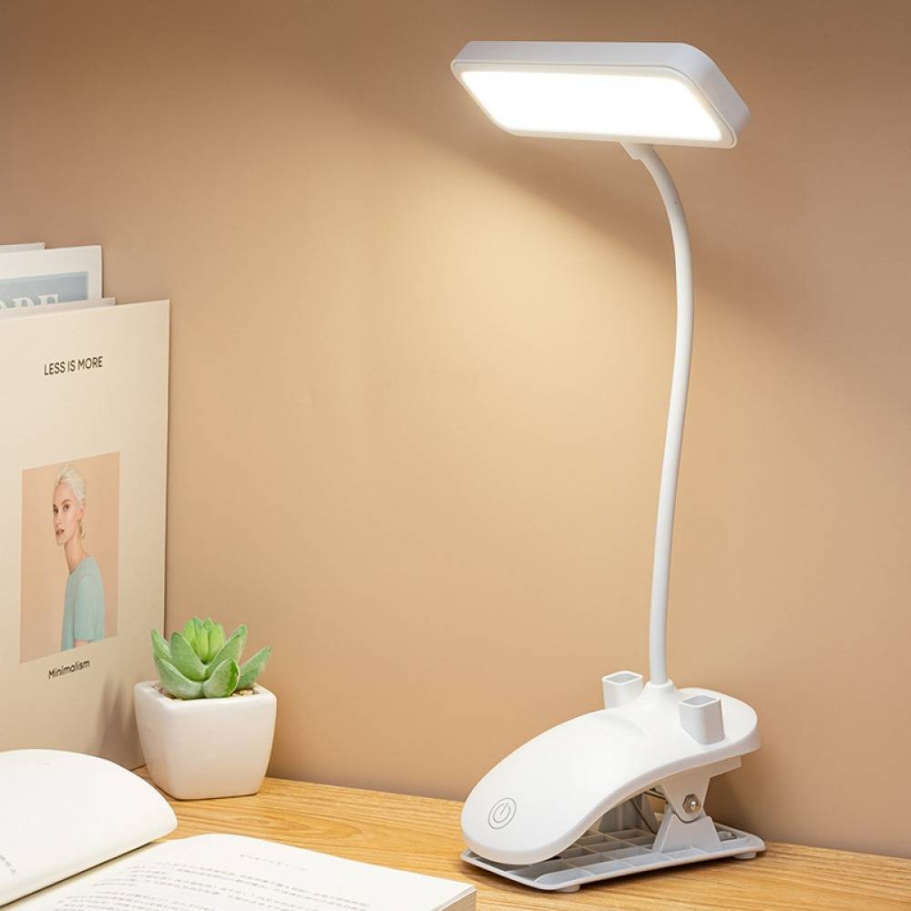 Clip Rechargeable Eye-Protect Wireless Desk Lamp