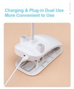 Clip Rechargeable Eye-Protect Wireless Desk Lamp