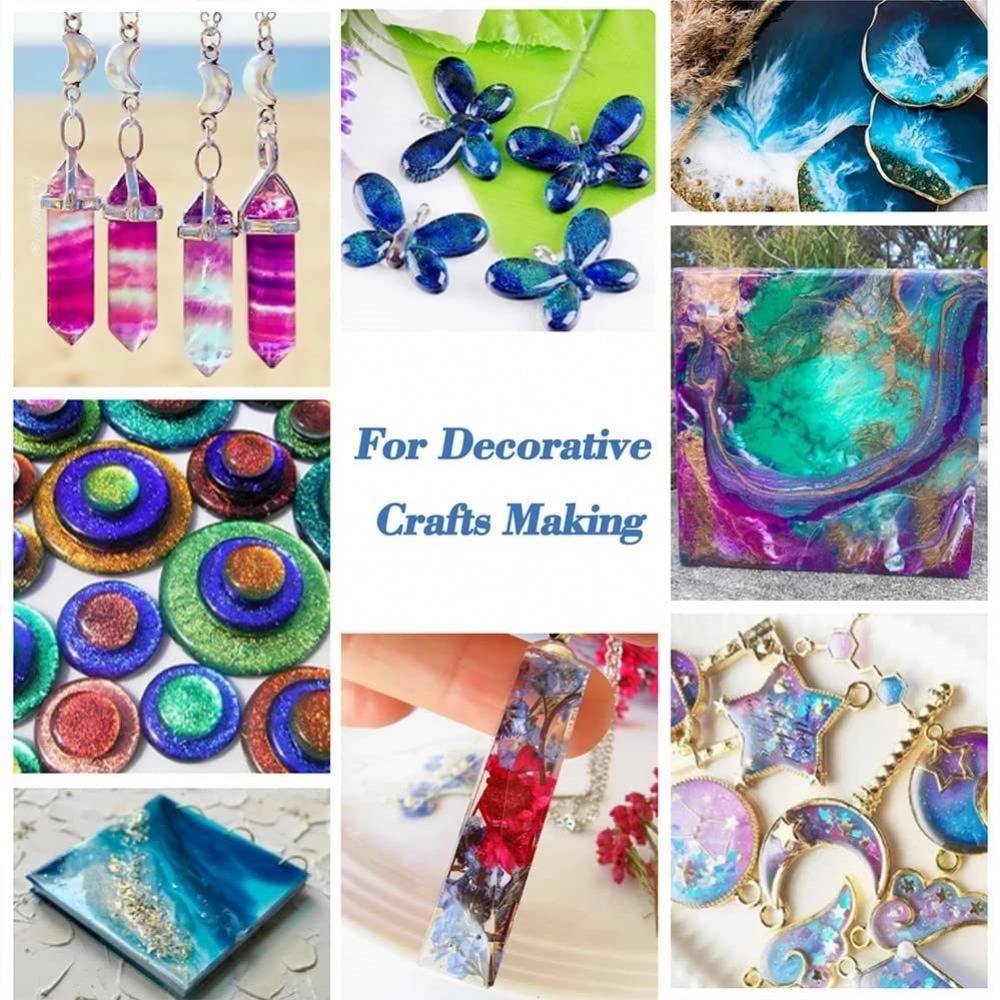 Crystal Clear Ultraviolet Fast Curing UV Resin 250G