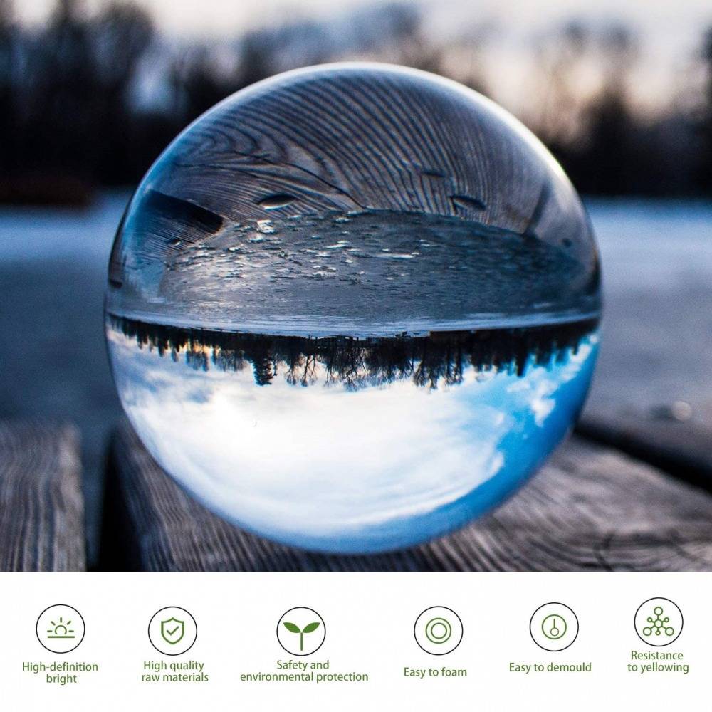 Crystal Clear Ultraviolet Fast Curing UV Resin 250G