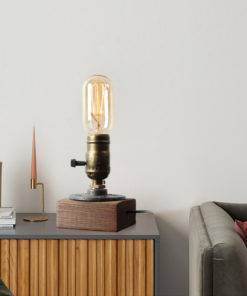 Modern Industrial Retro Edison Bedside D - main product photo view 14