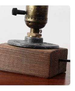 Modern Industrial Retro Edison Bedside D - main product photo view 12