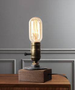 Modern Industrial Retro Edison Bedside D - main product photo view 6