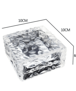LED Ice Cube Solar Garden Light